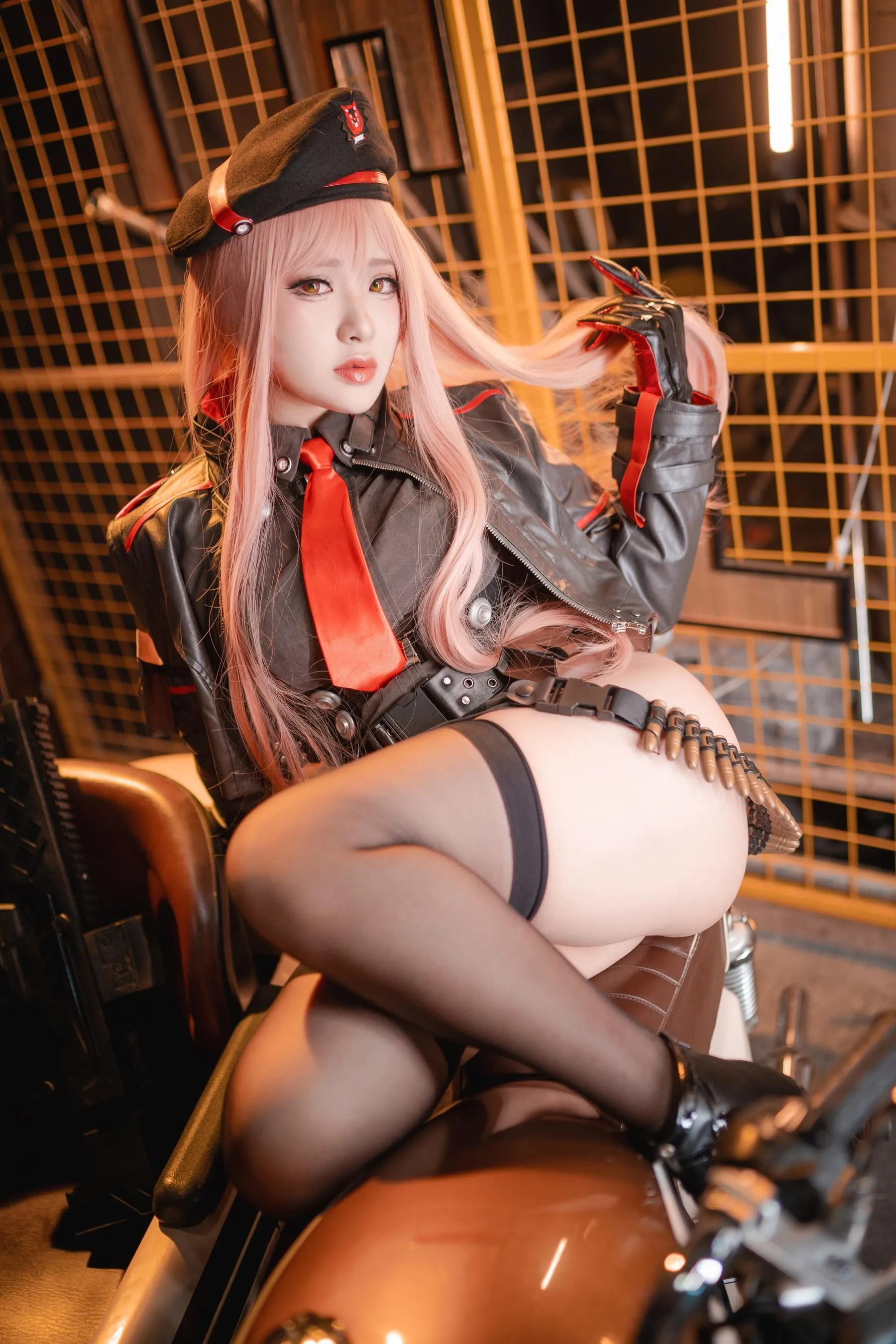柘烟_Zuken – NO.02 妮姬勝利女神 拉毗 Nikke Rapi [48P]插图5